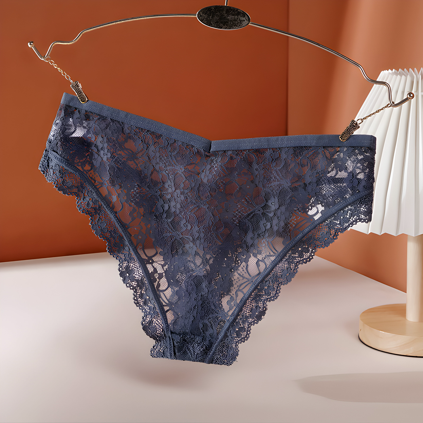 Lace Embrace Cotton Panty