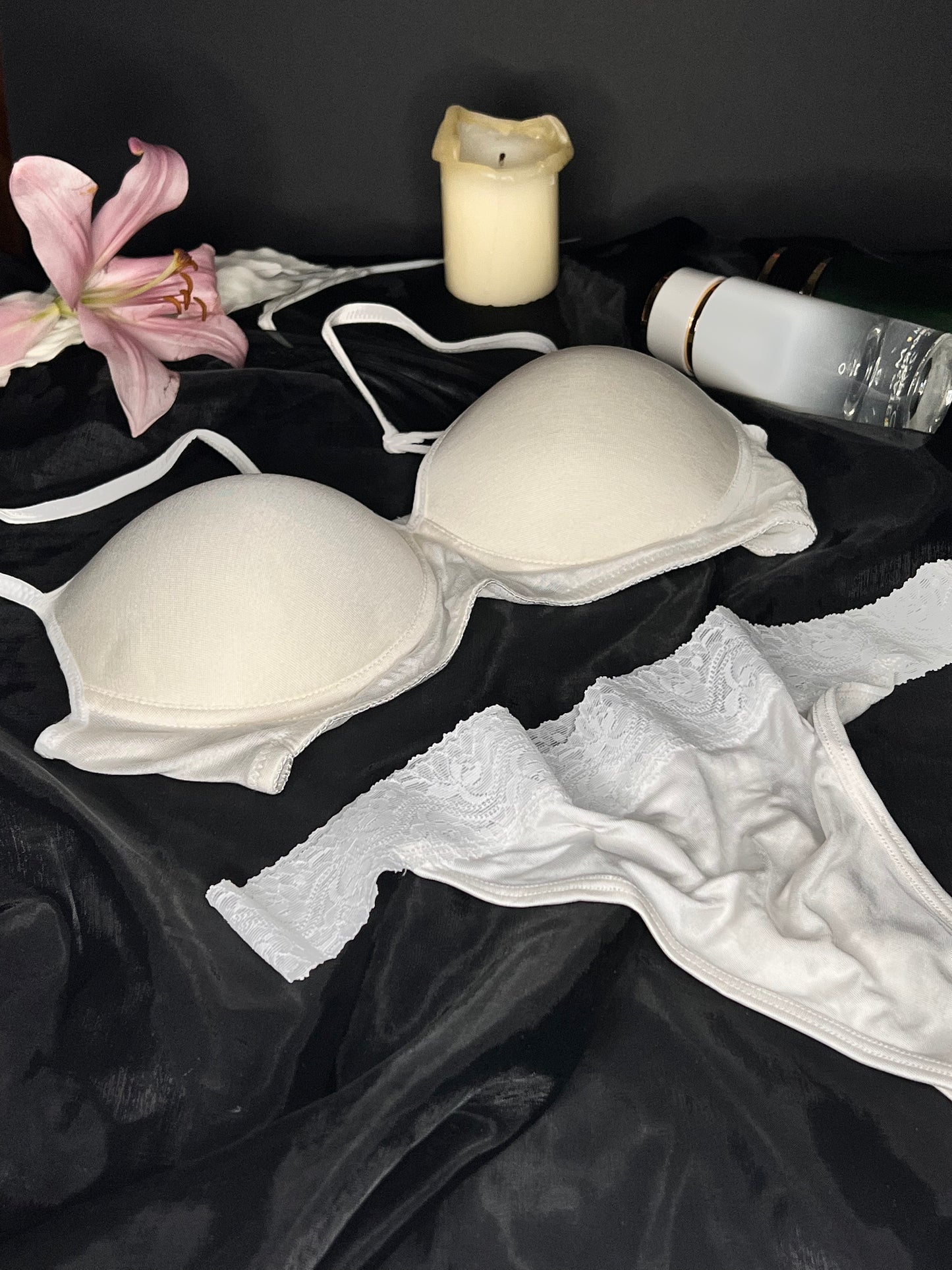 Pure Silk Push-Up Bra